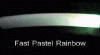 fast pastel rainbow