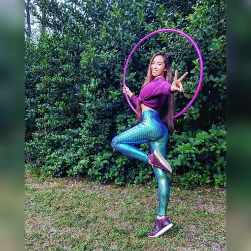 Classic Magenta Polypro Hoop - Image 2
