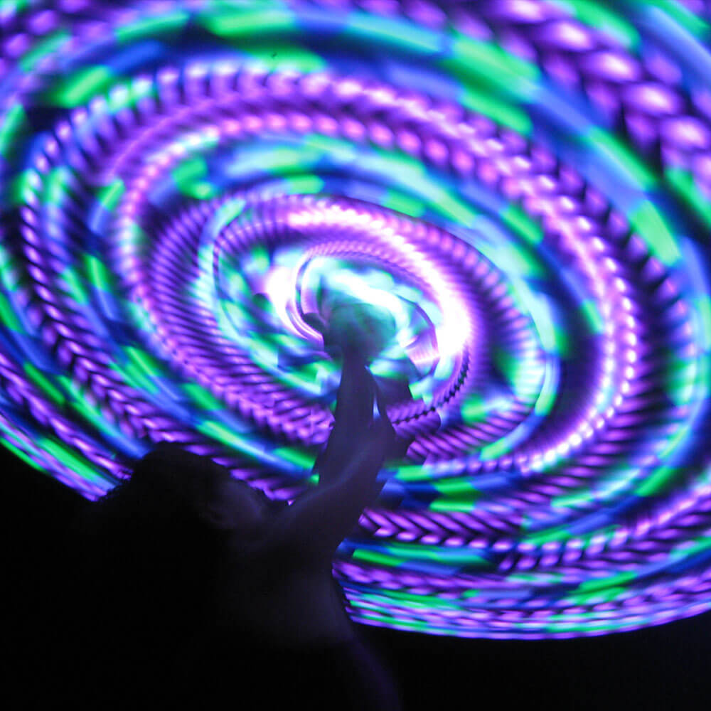 Sige Handel Medfølelse Luna LED hula hoop - by MoodHoops.com