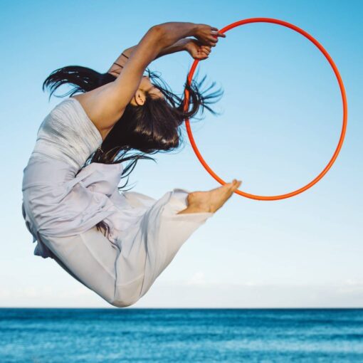 Classic Orange Polypro Hoop - Image 5