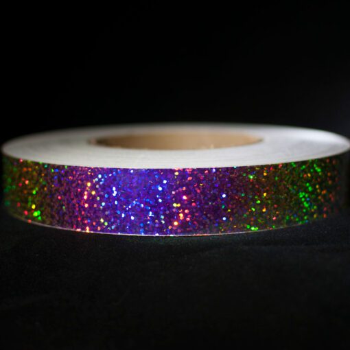 Red Galaxy Metallic Hoop Tape