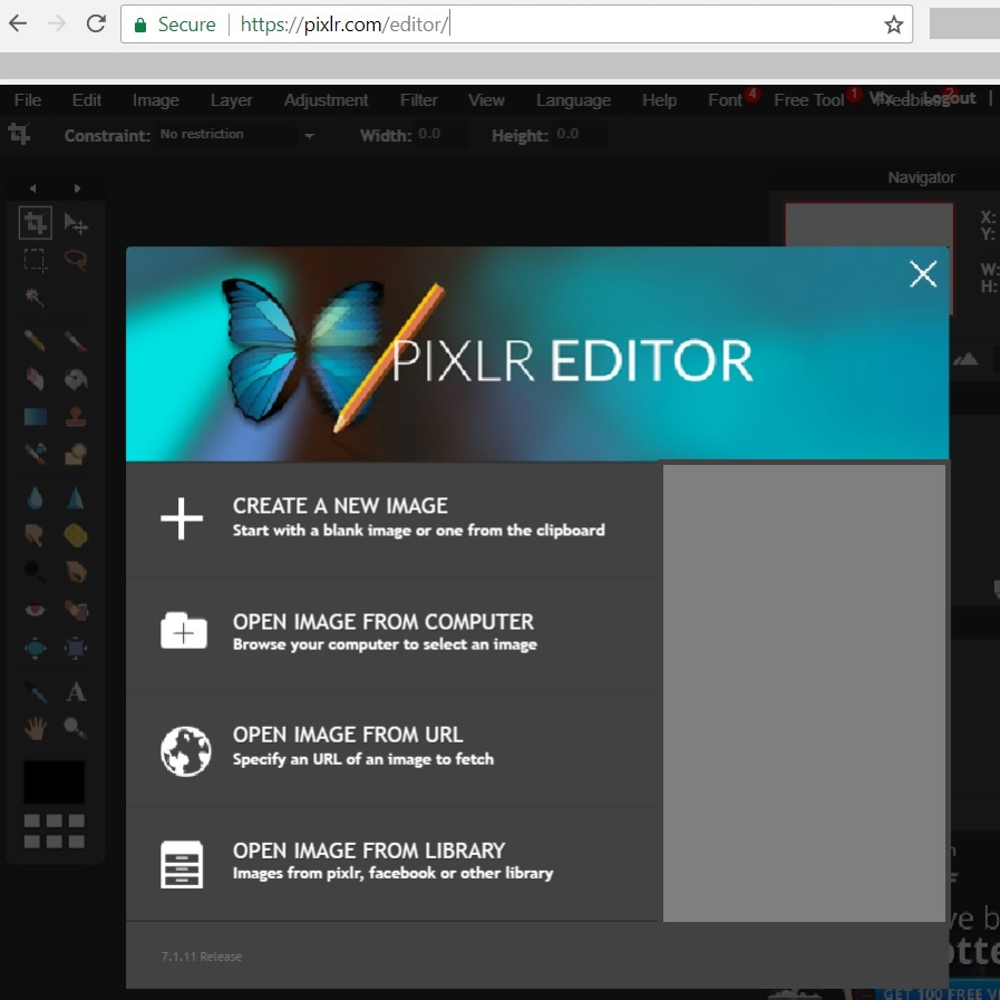 PIXLR Editor: Adding PNG Layers to JPEG Files 