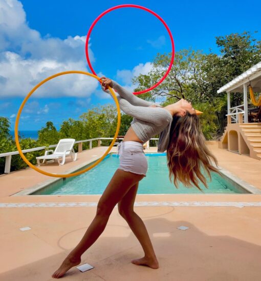 Classic Yellow PolyPro Hoop - Image 4