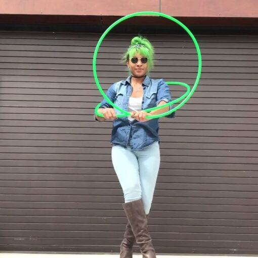 UV Green Polypro Hoop - Image 8