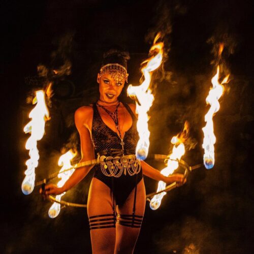 Fire Hoops - Ready to Ship