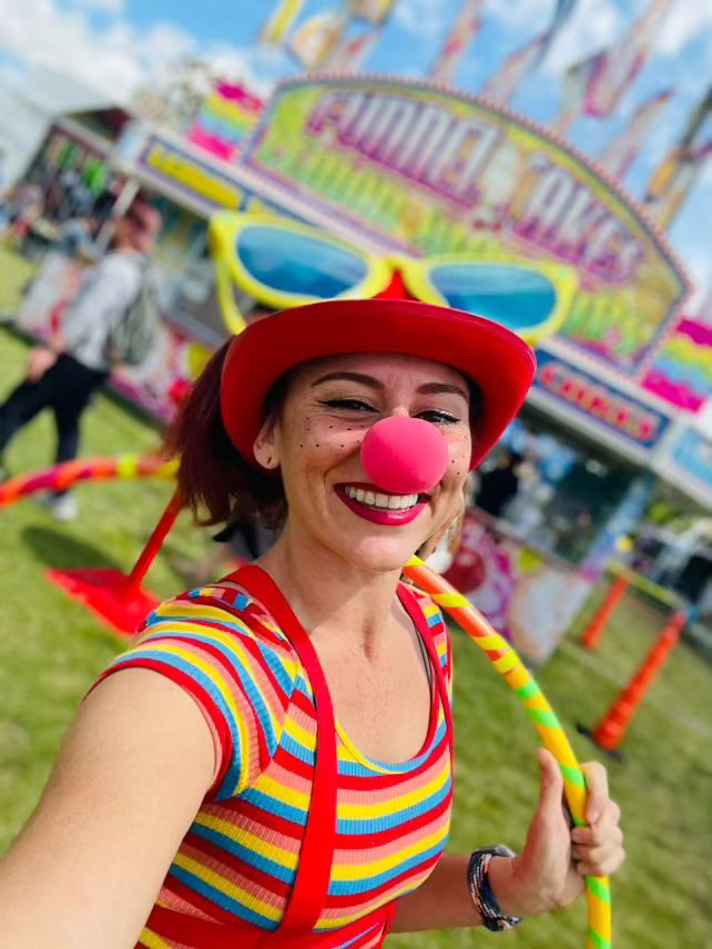 Rainbow Sectional Polypro Hoop - Image 7