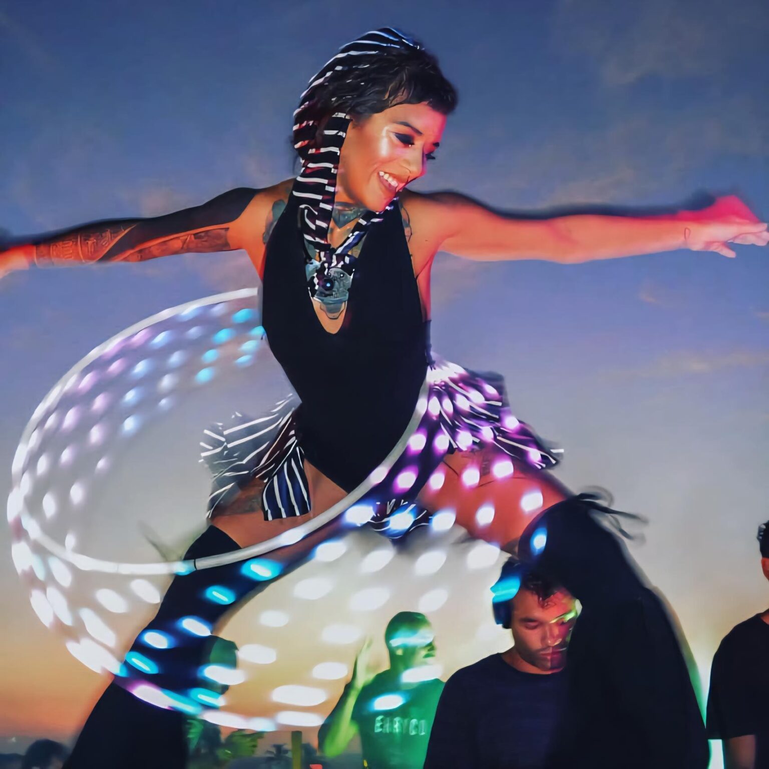 LED Hula Hoops Create Stunning Visual Flow | MoodHoops
