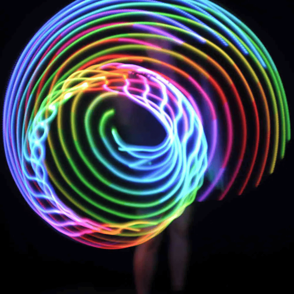 PixelHoop Core - Weighted LED Fitness Smart Hoop