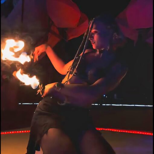 Fire Palm Torches